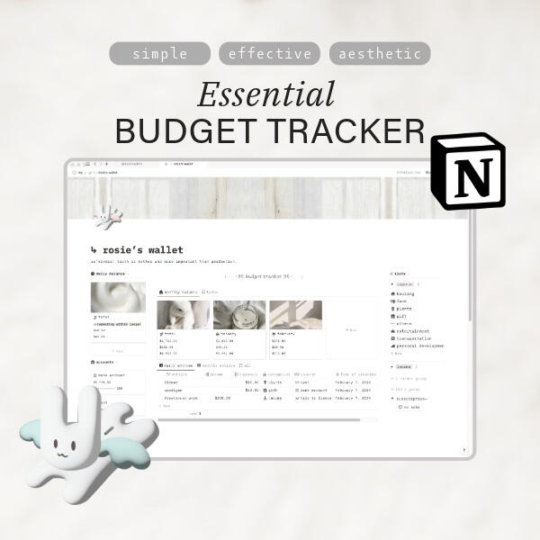 essential budget tracker
